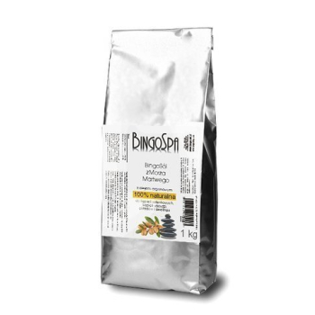 BINGOSPA Sól z Morza Martwego z olejem arganowym 1kg